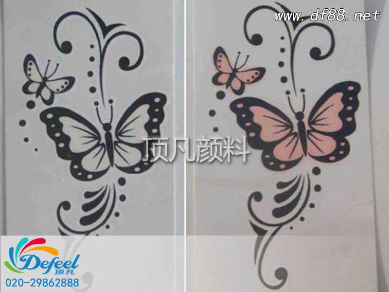 感光變色漿料如何應用在變色紋身貼上